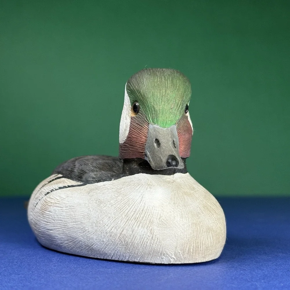 1988‎ Bufflehead Drake Hand Painted Duck Signed By G. Beasley